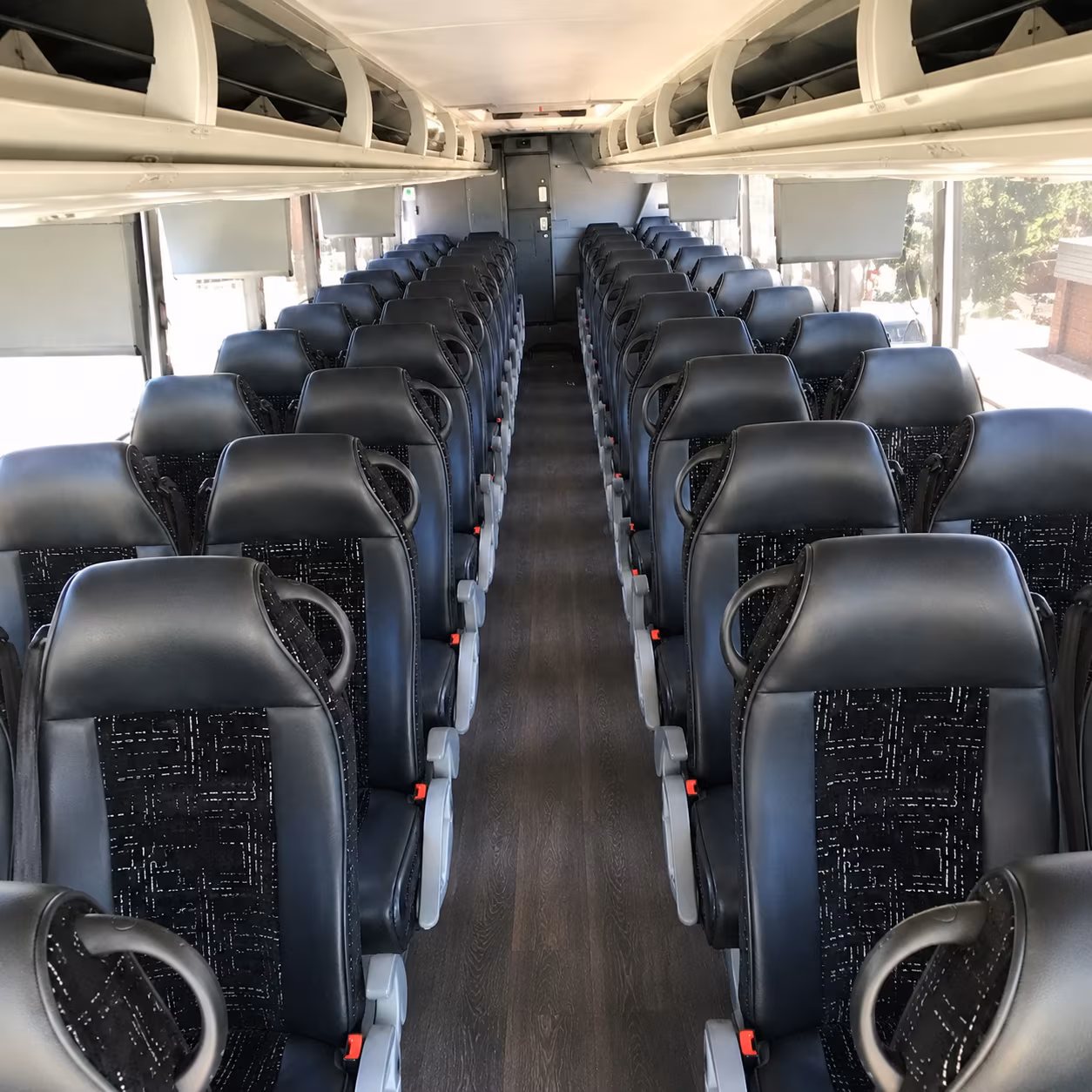 40-56 Passenger Charter Bus Interior