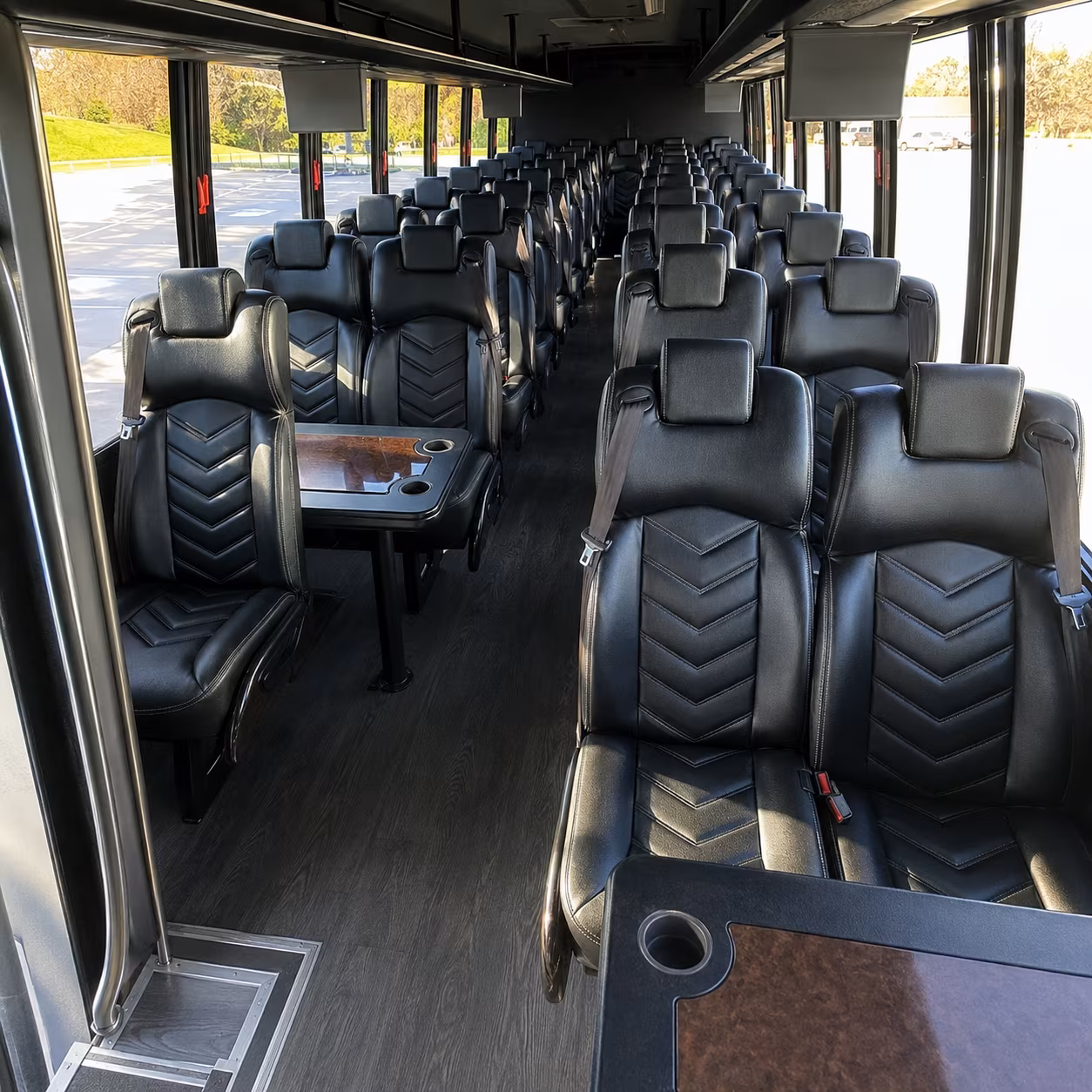Elk Grove Corporate Transportation party bus exterior