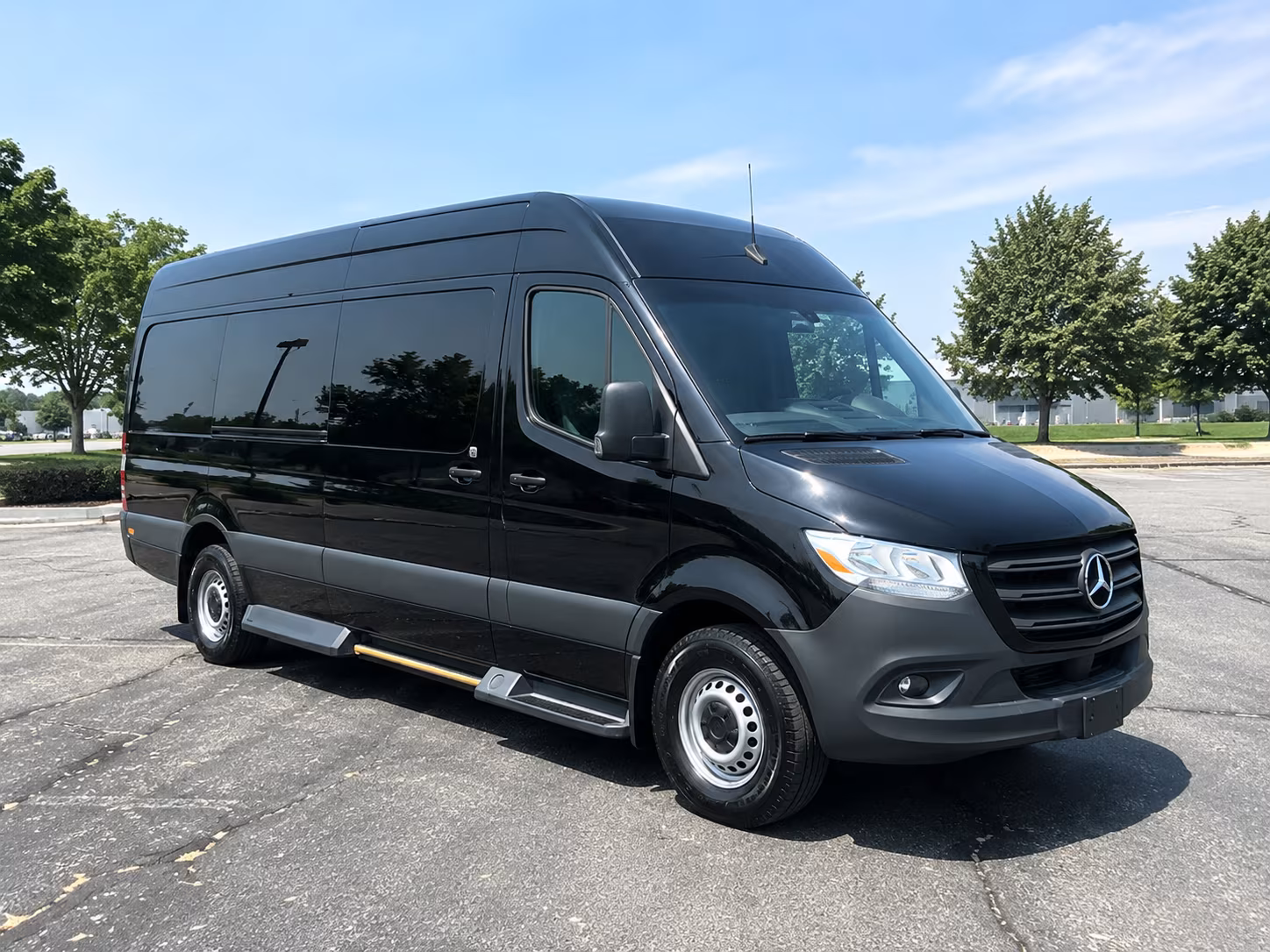 Elk Grove Corporate Transportation party bus exterior