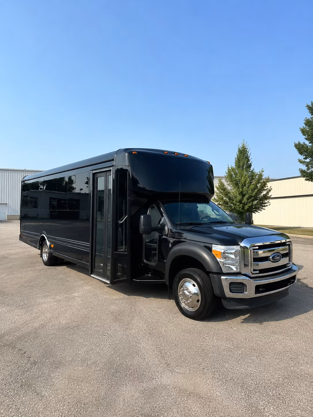 Elk Grove Private Event Transportation party bus interior