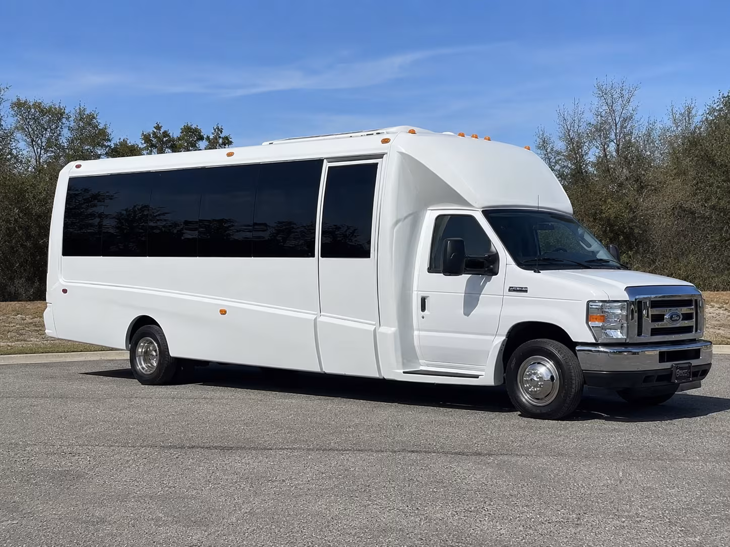 Elk Grove Prom & Homecoming Transportation party bus exterior