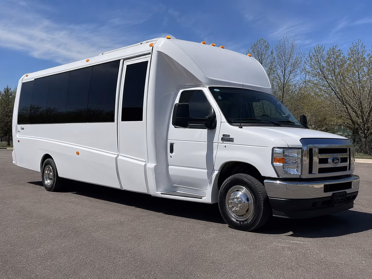 Elk Grove Prom & Homecoming Transportation party bus exterior