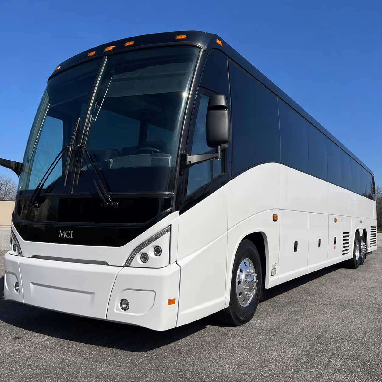 Elk Grove School Event Transportation party bus exterior