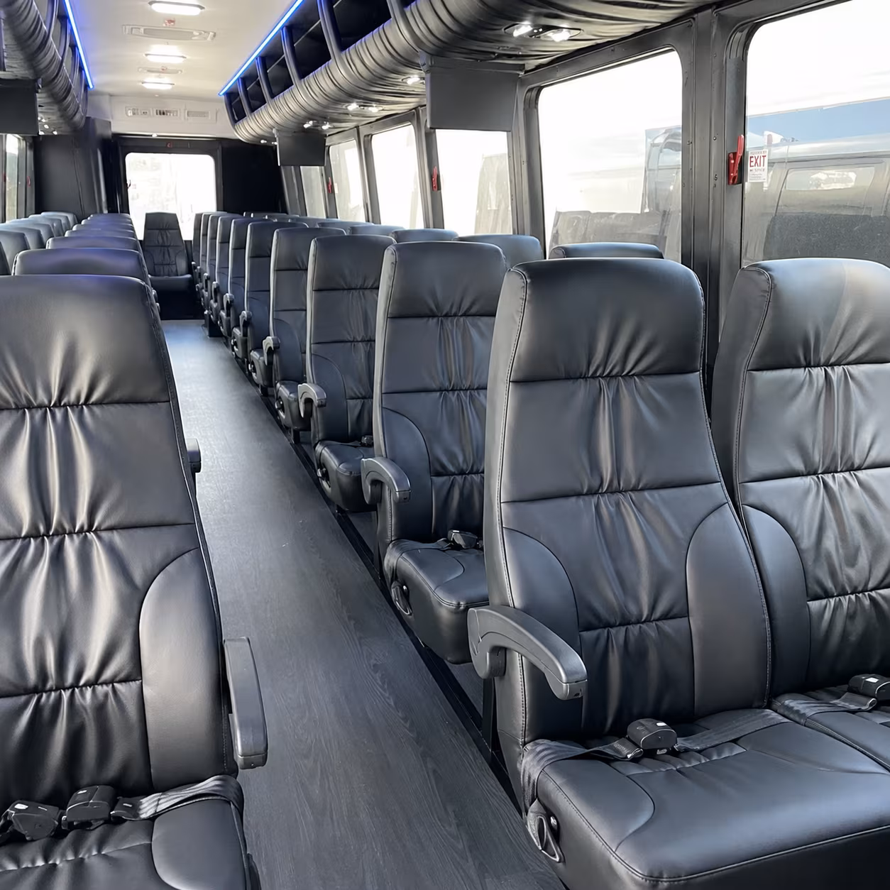 Elk Grove School Event Transportation party bus exterior