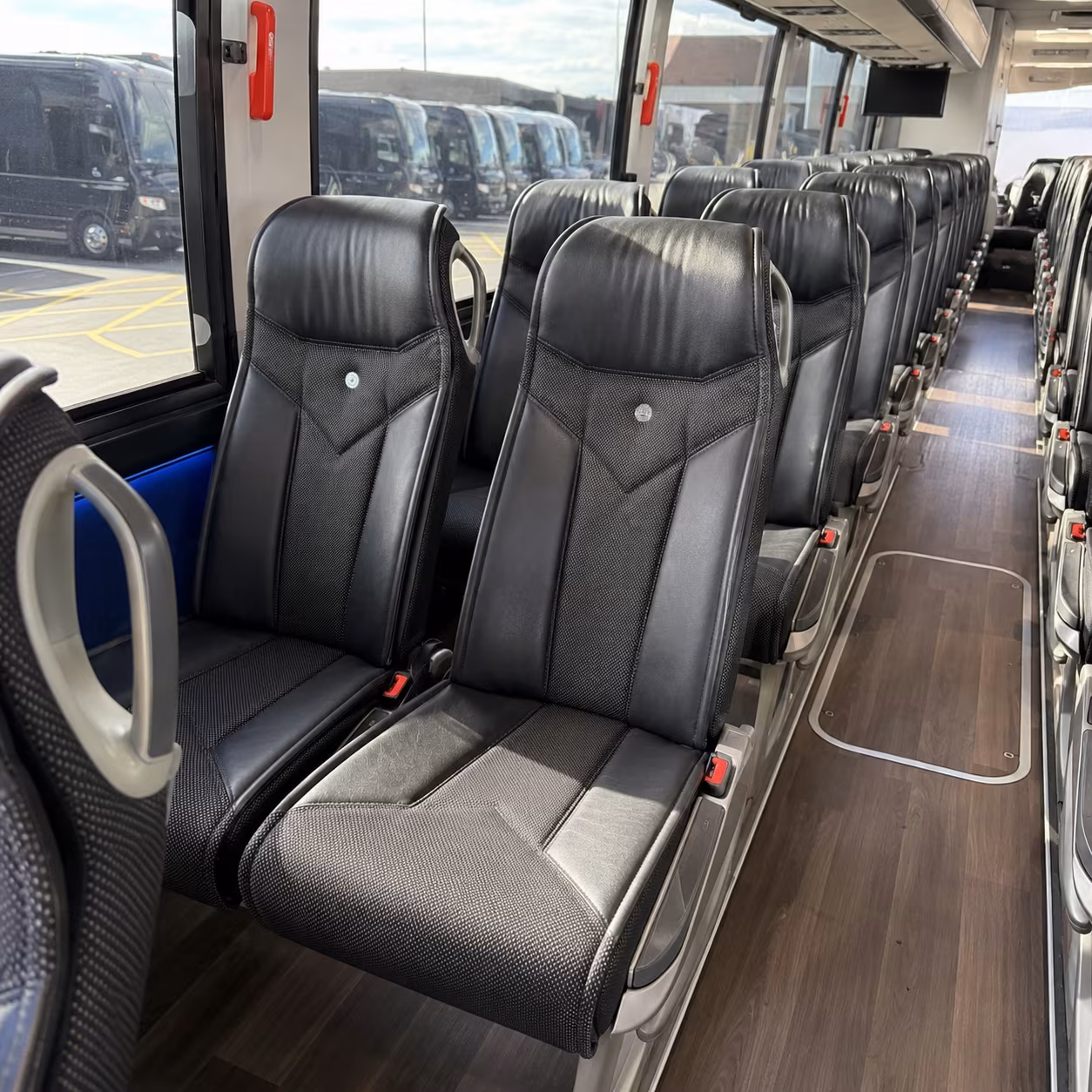 Elk Grove School Event Transportation party bus exterior